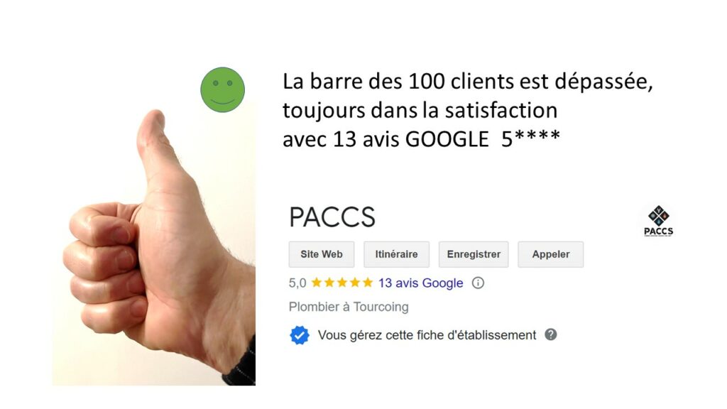 avis google clients PACCS